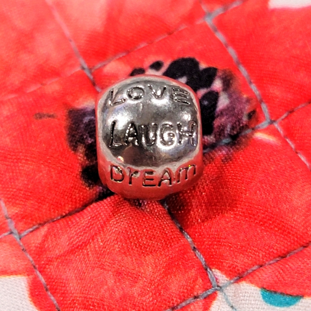 RETIRED BRIGHTON LIVE LOVE LAUGH DREAM SPACER/BEAD NWOT
